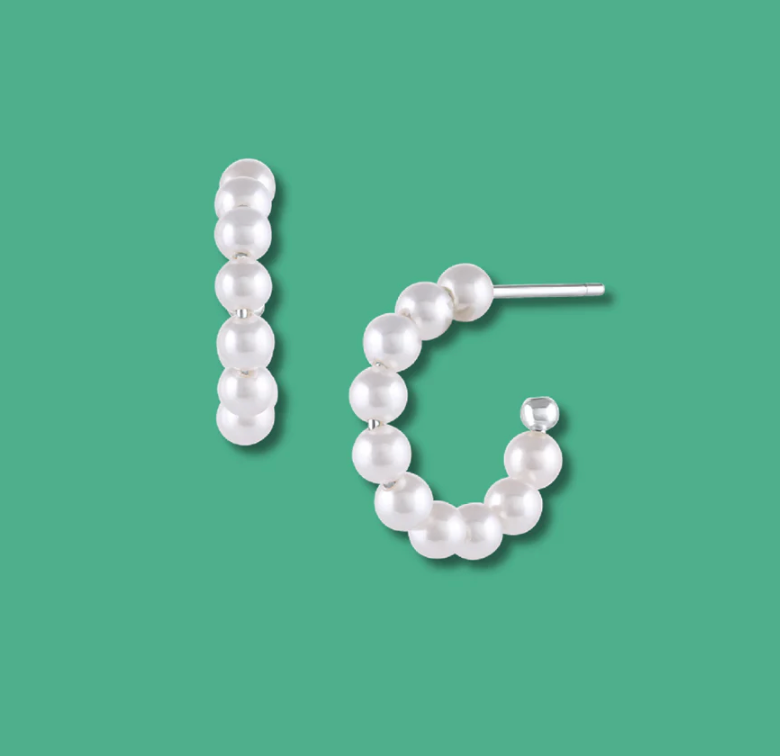 nina　Born From Rock Earrng Waterfall Burst CZ Bridal Earrings - Cassandra Lynne