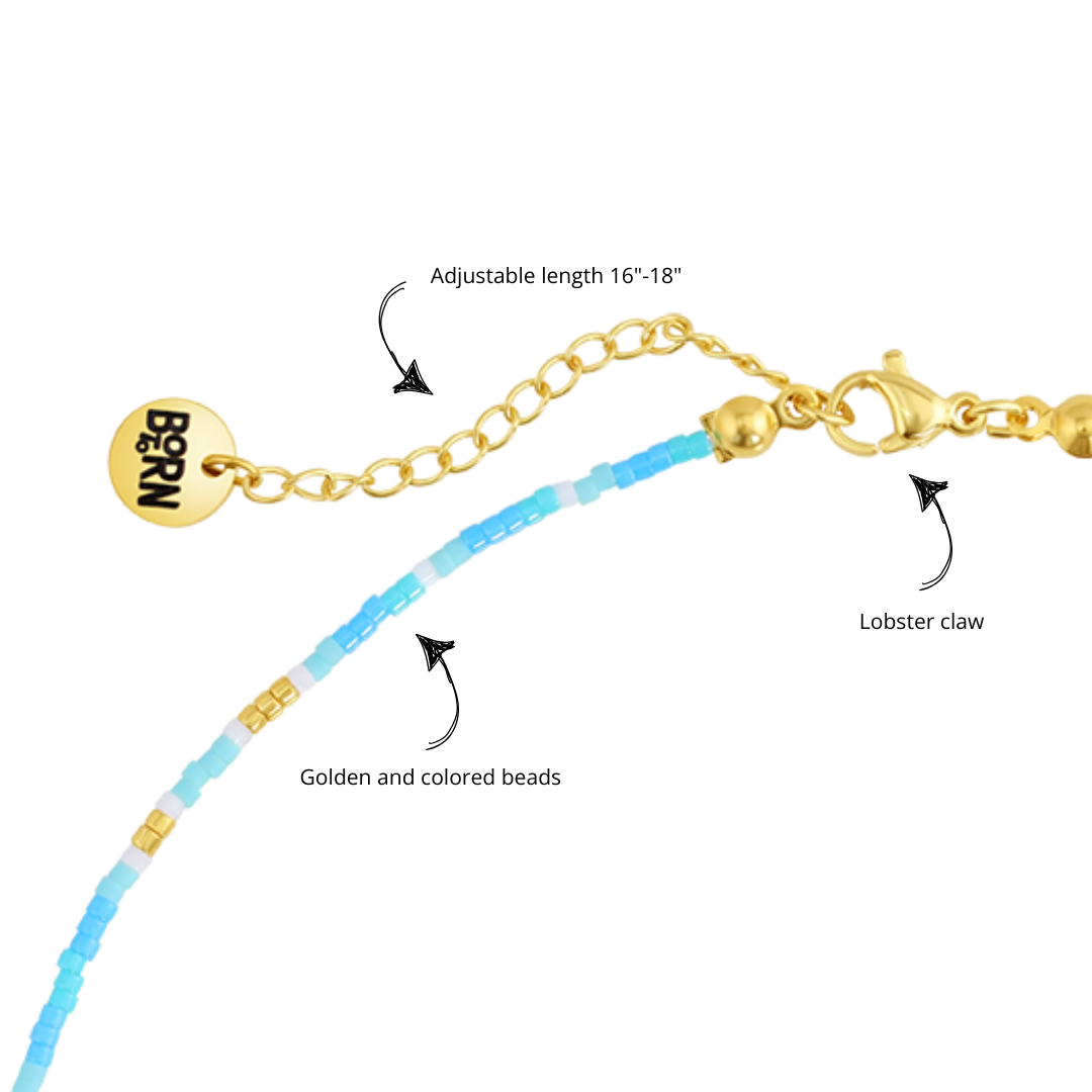 Saltwater Beaded Necklace