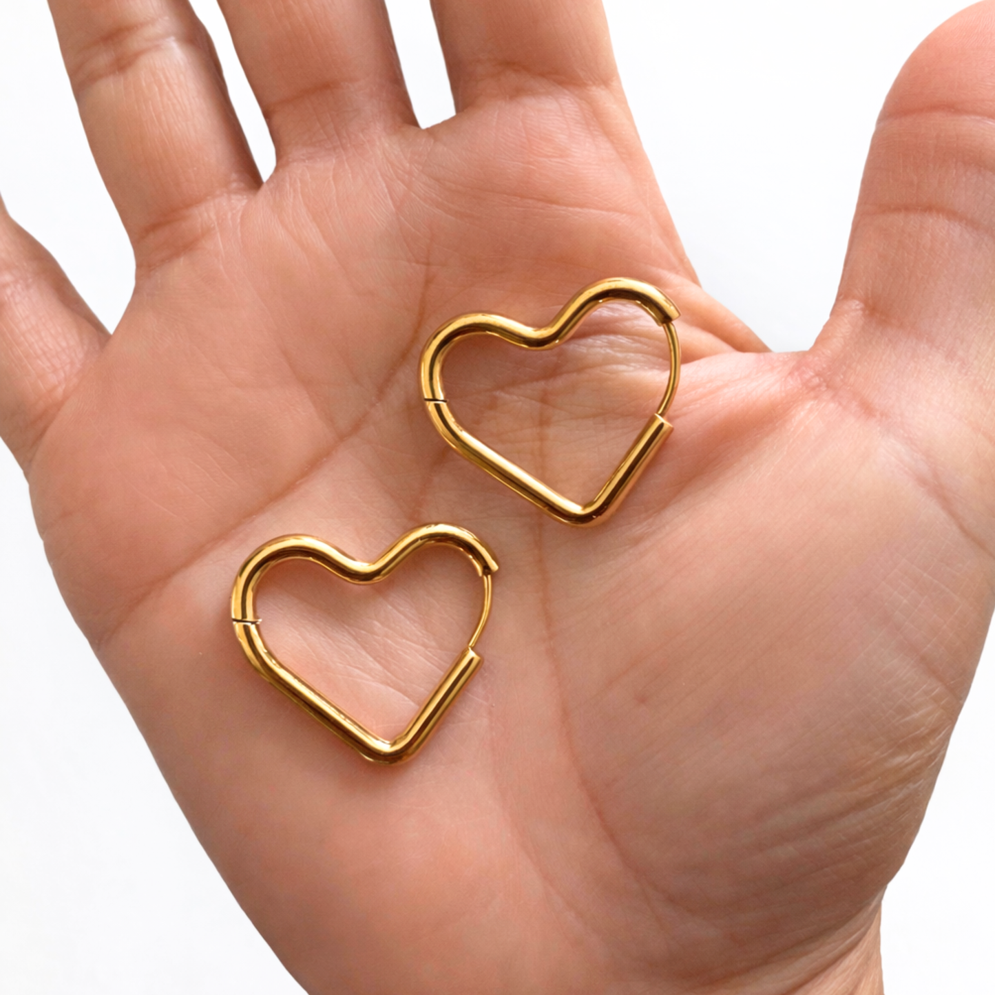 Heart Huggies - Gold