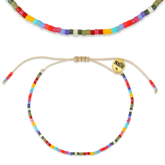 Catalina Adjustable Beaded Bracelet