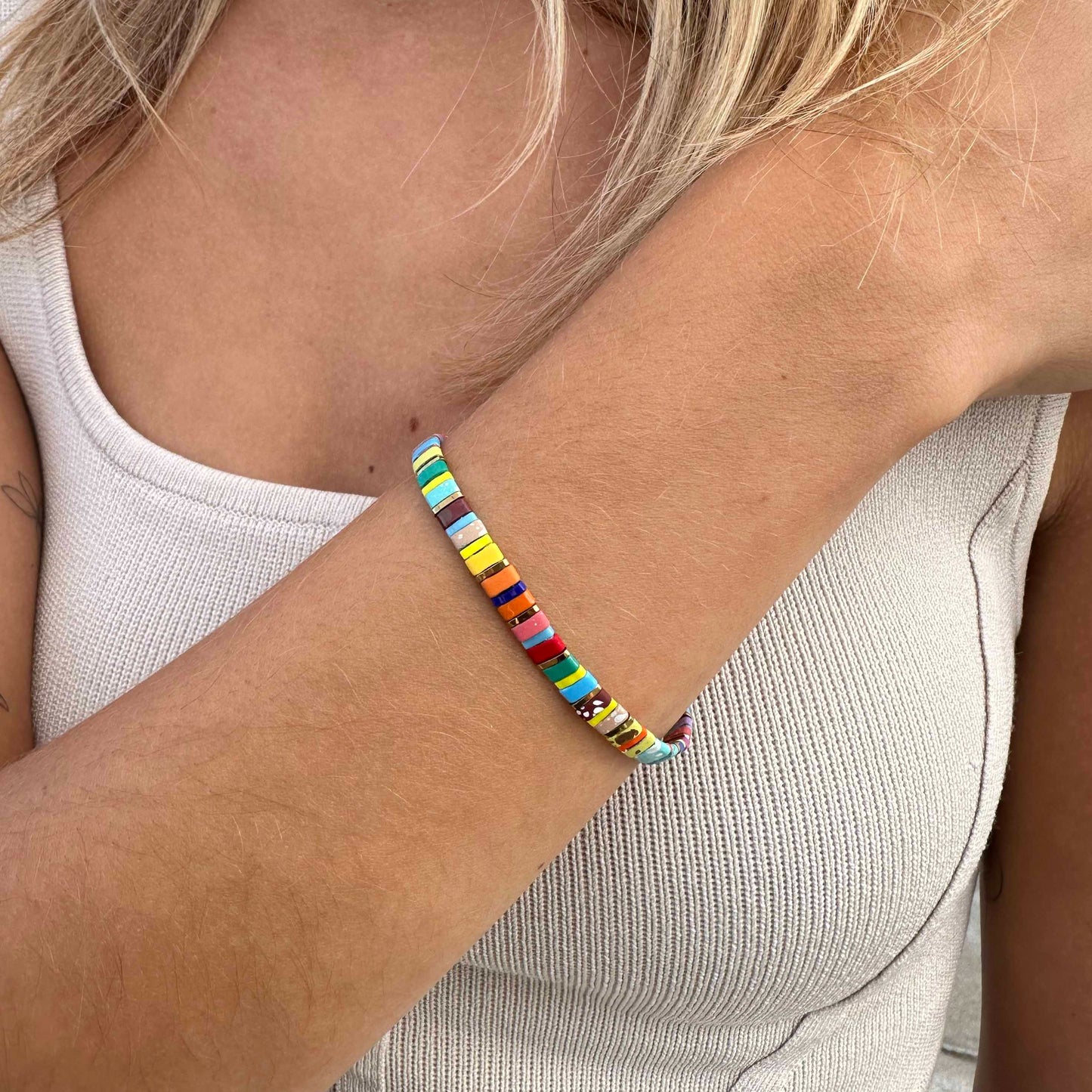 Malibu - stackable stretch bracelet