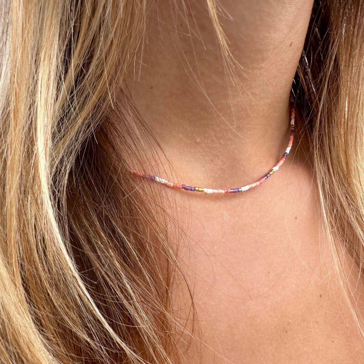 Sandbar Beaded Necklace