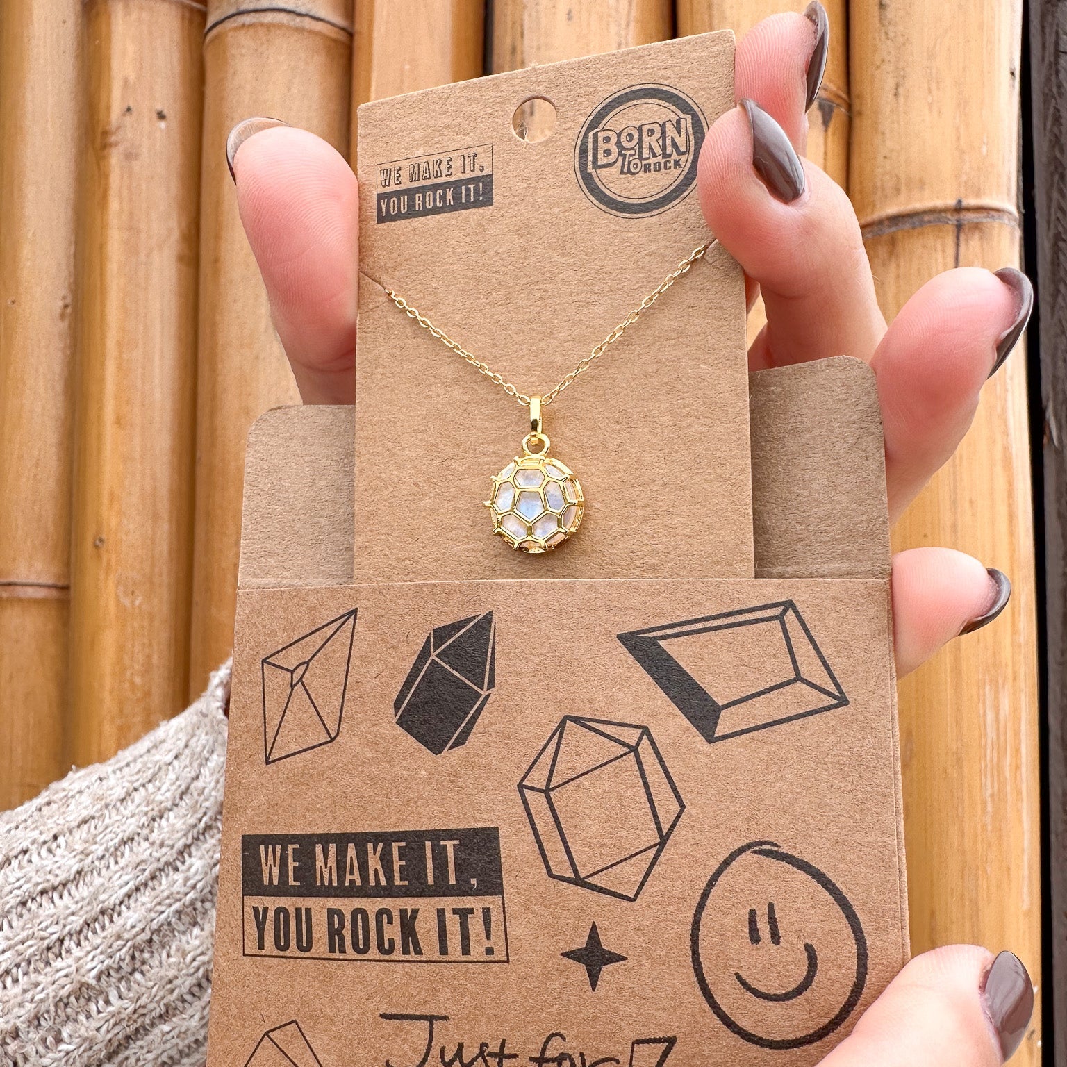 Gold Soccer Pendant – elegant soccer necklace gift for athletes, players, fans, and supporters