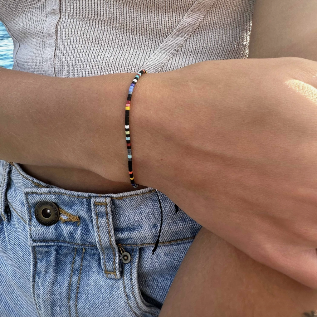 Sausalito Adjustable Beaded Bracelet