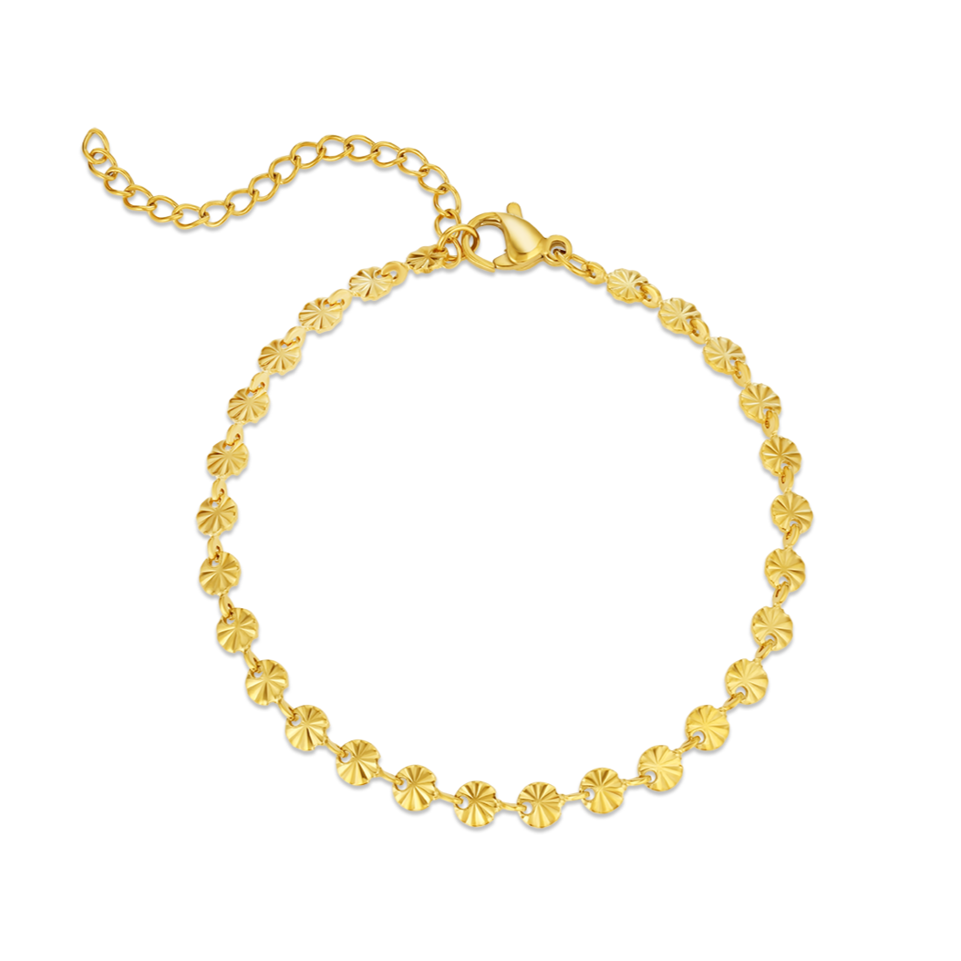 Shellprint Bracelet - Yellow