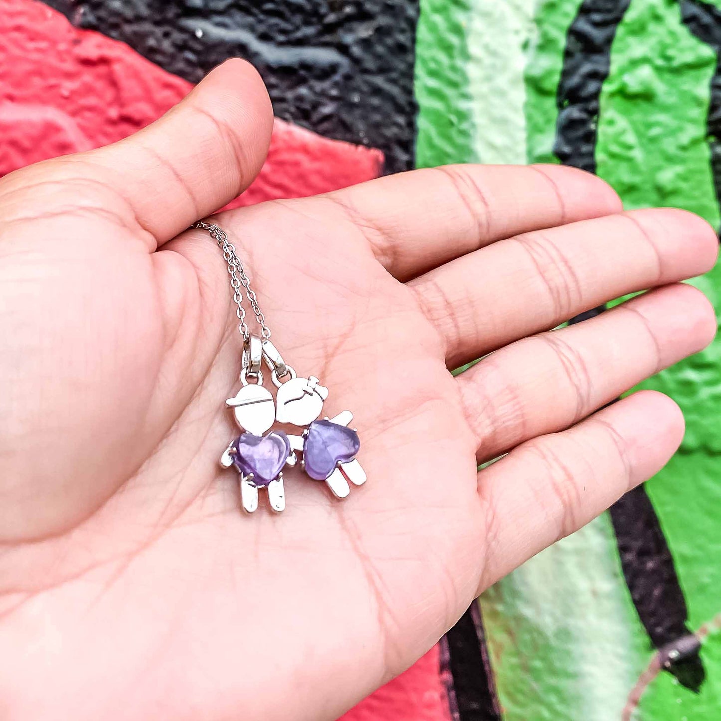 One-of-a-kind birthstone jewelry collection. This unique & meaningful birthstone charm necklace is the perfect gift for yourself, Mother's Day, Valentine's Day, baby shower, Christmas & birthdays. A personalized gift idea for every mom, mom-to-be, grandma, bride, bridesmaid, daughter, wife, mother-in-law & loved one.