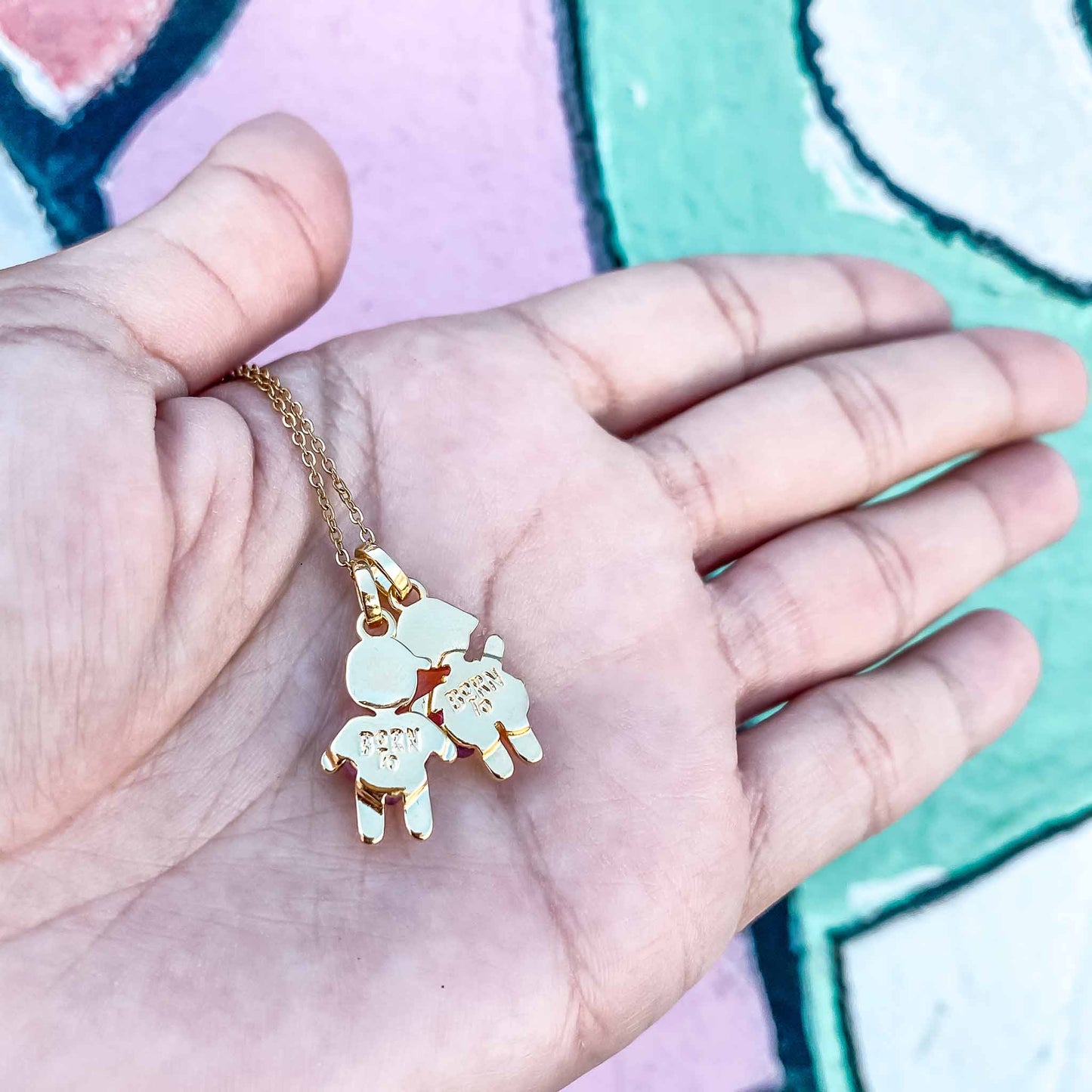 One-of-a-kind birthstone jewelry collection. This unique & meaningful birthstone charm necklace is the perfect gift for yourself, Mother's Day, Valentine's Day, baby shower, Christmas & birthdays. A personalized gift idea for every mom, mom-to-be, grandma, bride, bridesmaid, daughter, wife, mother-in-law & loved one.