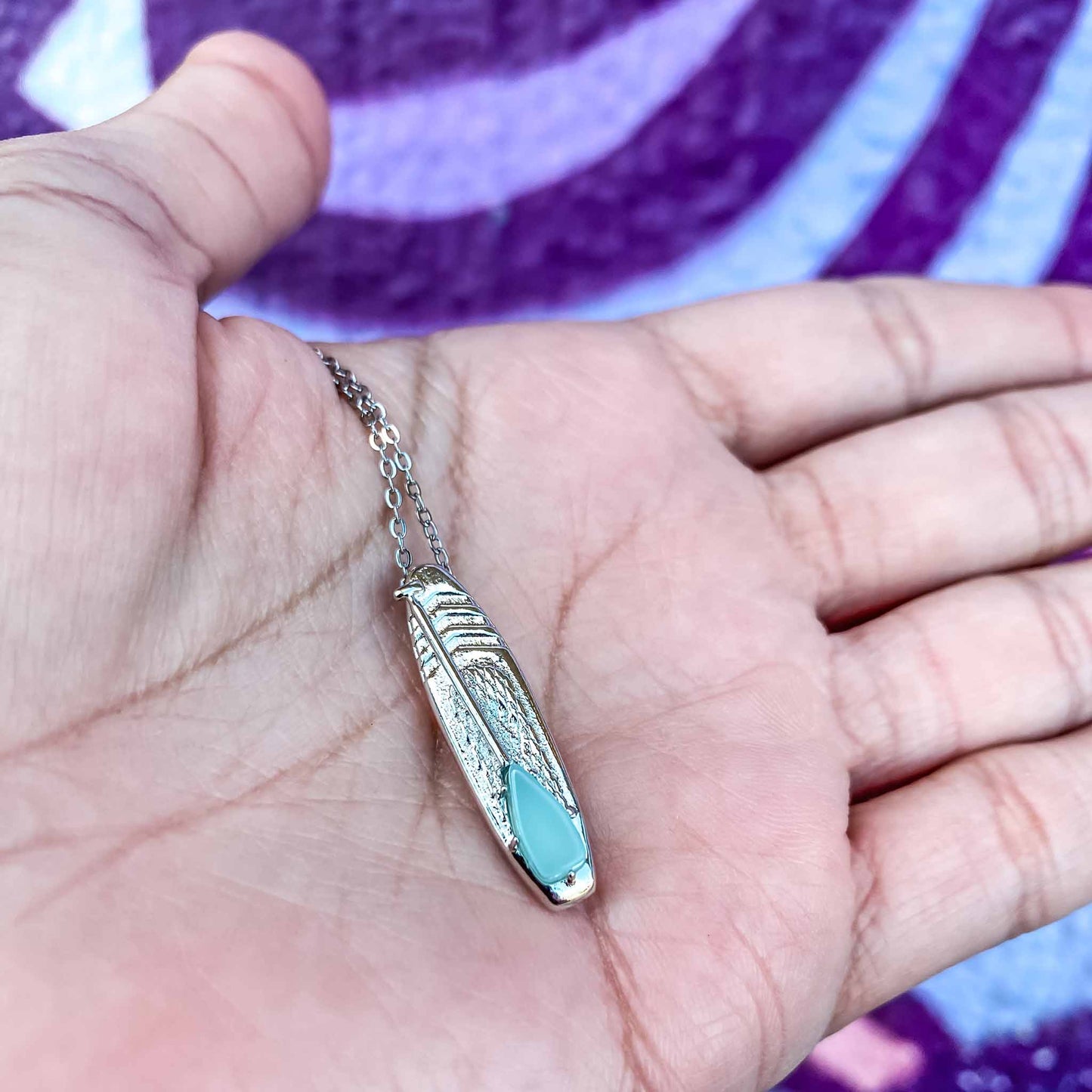 Looking for places to buy or rent a paddle board? This stand up paddle board pendant will be the best and highest performance SUP you'll ever find. Take your paddle board with you, even when you're not surfing, racing or touring. Shop March's birthstone SUP jewelry online or at a surf shop near you.