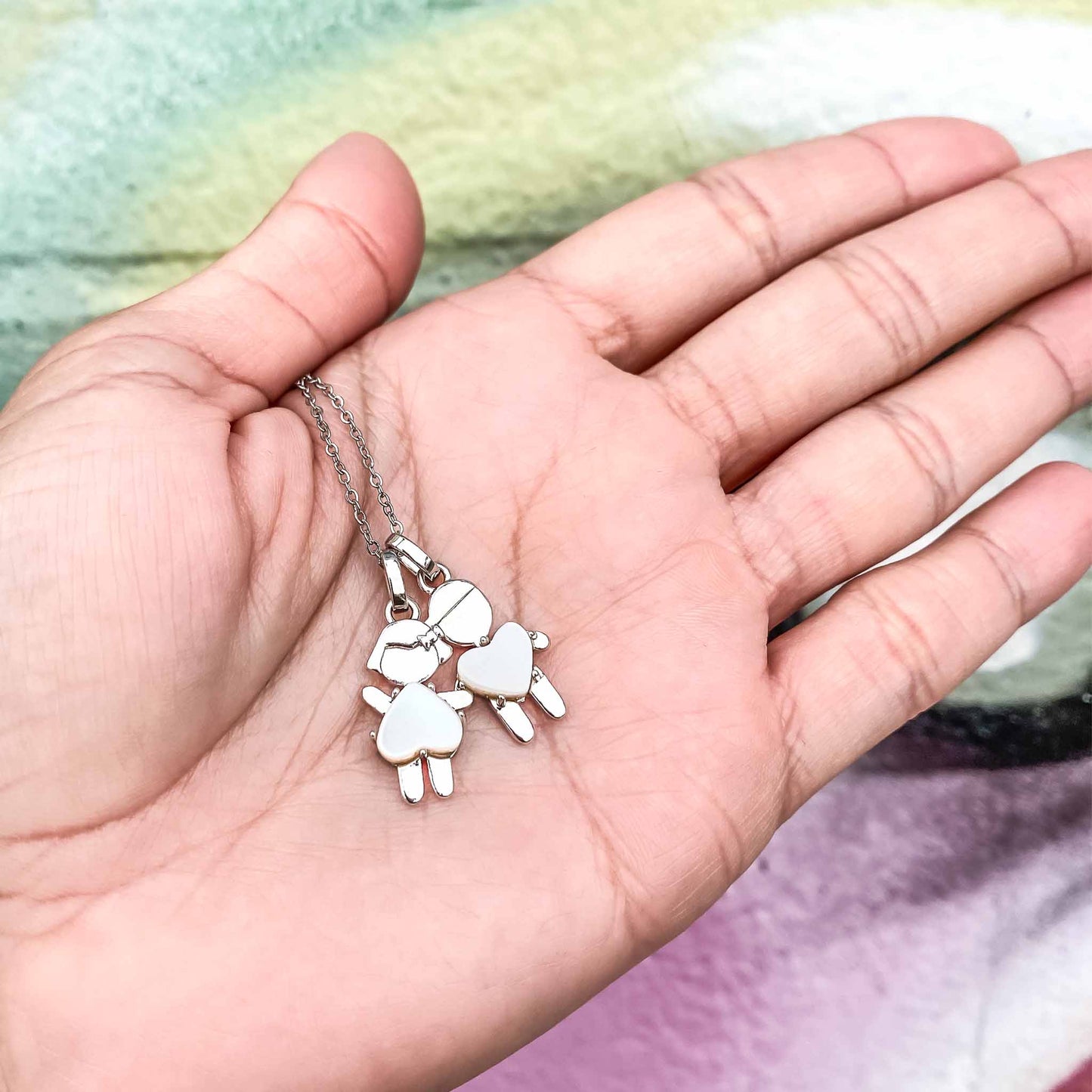 One-of-a-kind birthstone jewelry collection. This unique & meaningful birthstone charm necklace is the perfect gift for yourself, Mother's Day, Valentine's Day, baby shower, Christmas & birthdays. A personalized gift idea for every mom, mom-to-be, grandma, bride, bridesmaid, daughter, wife, mother-in-law & loved one.