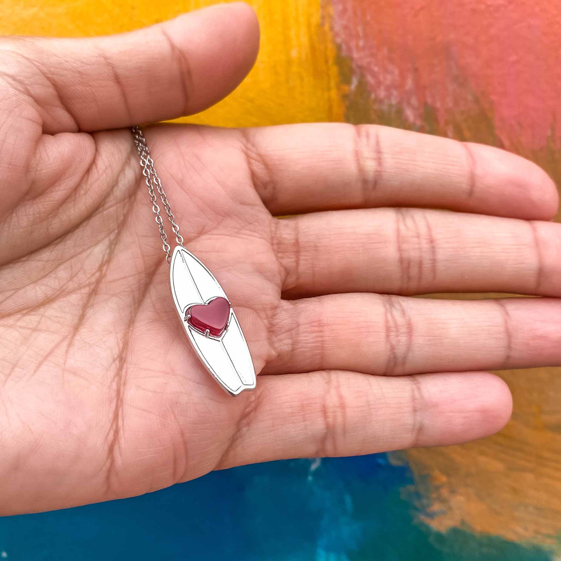 What's the surf forecast for today? While Surfline helps with the swell, wind & wave forecasts we help you show off your passion for surfing. Whether you're surfing or just checking the waves at Pipeline, take your surfboard, always. Shop the July birthstone surf jewelry online or at a surf shop near you.