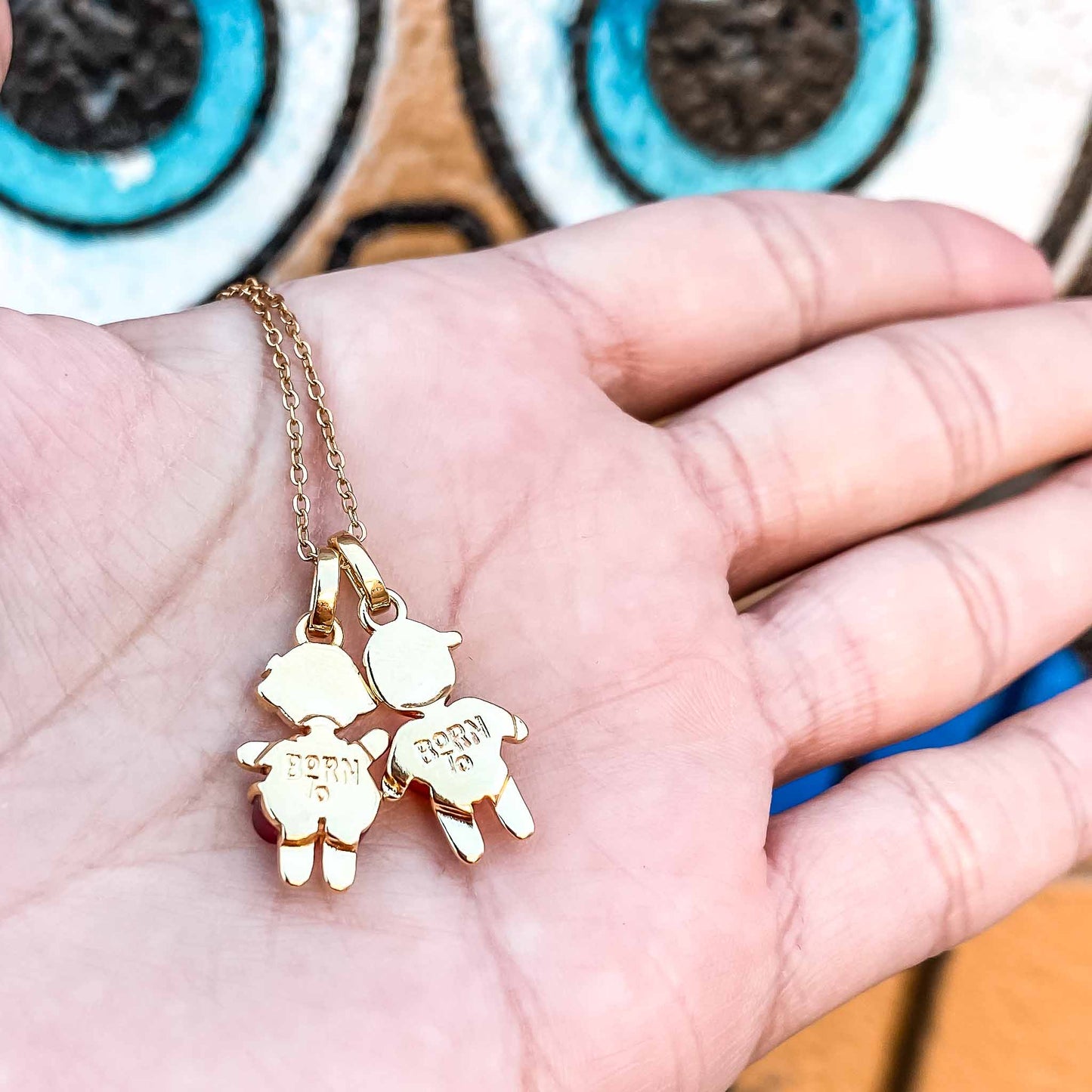 One-of-a-kind birthstone jewelry collection. This unique & meaningful birthstone charm necklace is the perfect gift for yourself, Mother's Day, Valentine's Day, baby shower, Christmas & birthdays. A personalized gift idea for every mom, mom-to-be, grandma, bride, bridesmaid, daughter, wife, mother-in-law & loved one.