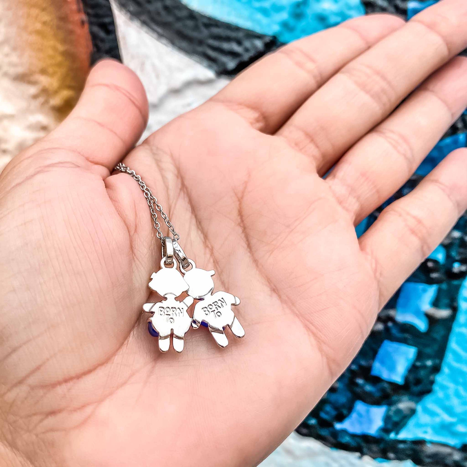 One-of-a-kind birthstone jewelry collection. This unique & meaningful birthstone charm necklace is the perfect gift for yourself, Mother's Day, Valentine's Day, baby shower, Christmas & birthdays. A personalized gift idea for every mom, mom-to-be, grandma, bride, bridesmaid, daughter, wife, mother-in-law & loved one.