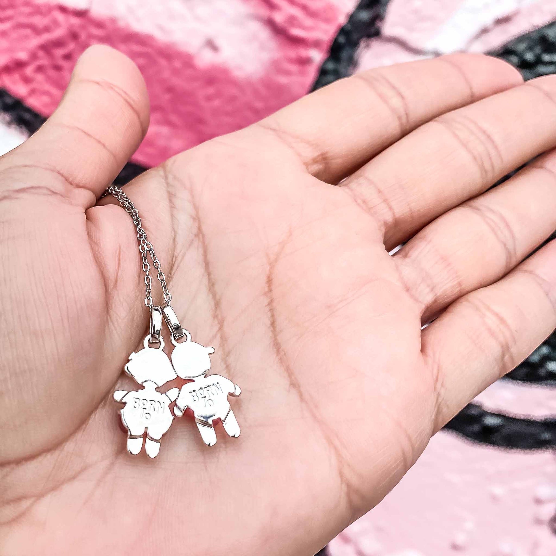 One-of-a-kind birthstone jewelry collection. This unique & meaningful birthstone charm necklace is the perfect gift for yourself, Mother's Day, Valentine's Day, baby shower, Christmas & birthdays. A personalized gift idea for every mom, mom-to-be, grandma, bride, bridesmaid, daughter, wife, mother-in-law & loved one.