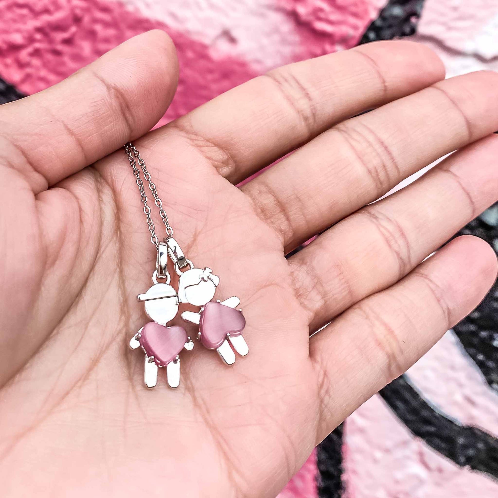 One-of-a-kind birthstone jewelry collection. This unique & meaningful birthstone charm necklace is the perfect gift for yourself, Mother's Day, Valentine's Day, baby shower, Christmas & birthdays. A personalized gift idea for every mom, mom-to-be, grandma, bride, bridesmaid, daughter, wife, mother-in-law & loved one.