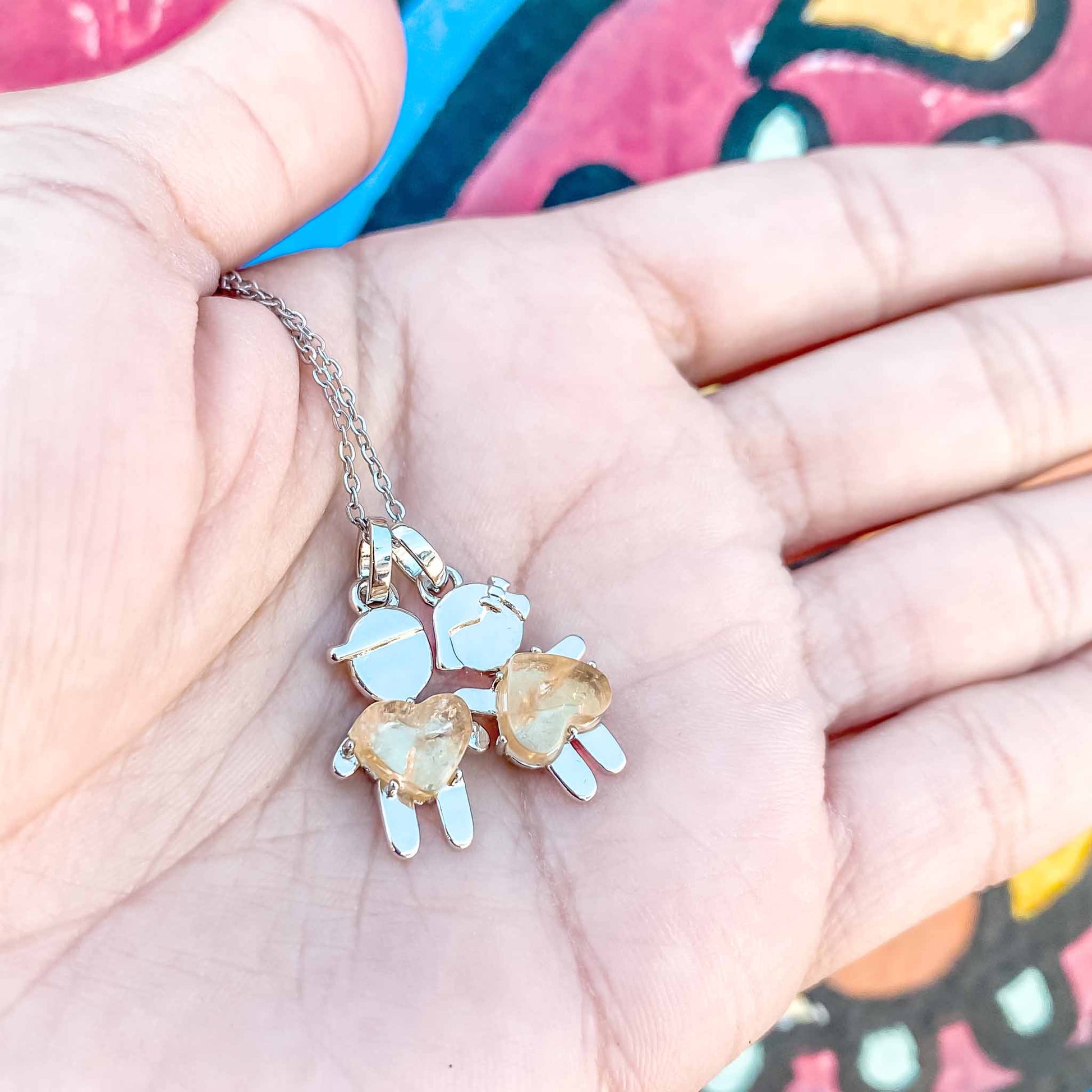 One-of-a-kind birthstone jewelry collection. This unique & meaningful birthstone charm necklace is the perfect gift for yourself, Mother's Day, Valentine's Day, baby shower, Christmas & birthdays. A personalized gift idea for every mom, mom-to-be, grandma, bride, bridesmaid, daughter, wife, mother-in-law & loved one.