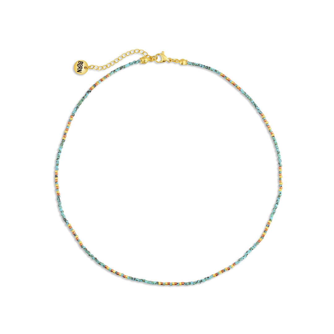 Tidepool Beaded Necklace