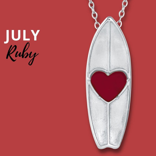 What's the surf forecast for today? While Surfline helps with the swell, wind & wave forecasts we help you show off your passion for surfing. Whether you're surfing or just checking the waves at Pipeline, take your surfboard, always. Shop the January birthstone surf jewelry online or at a surf shop near you.