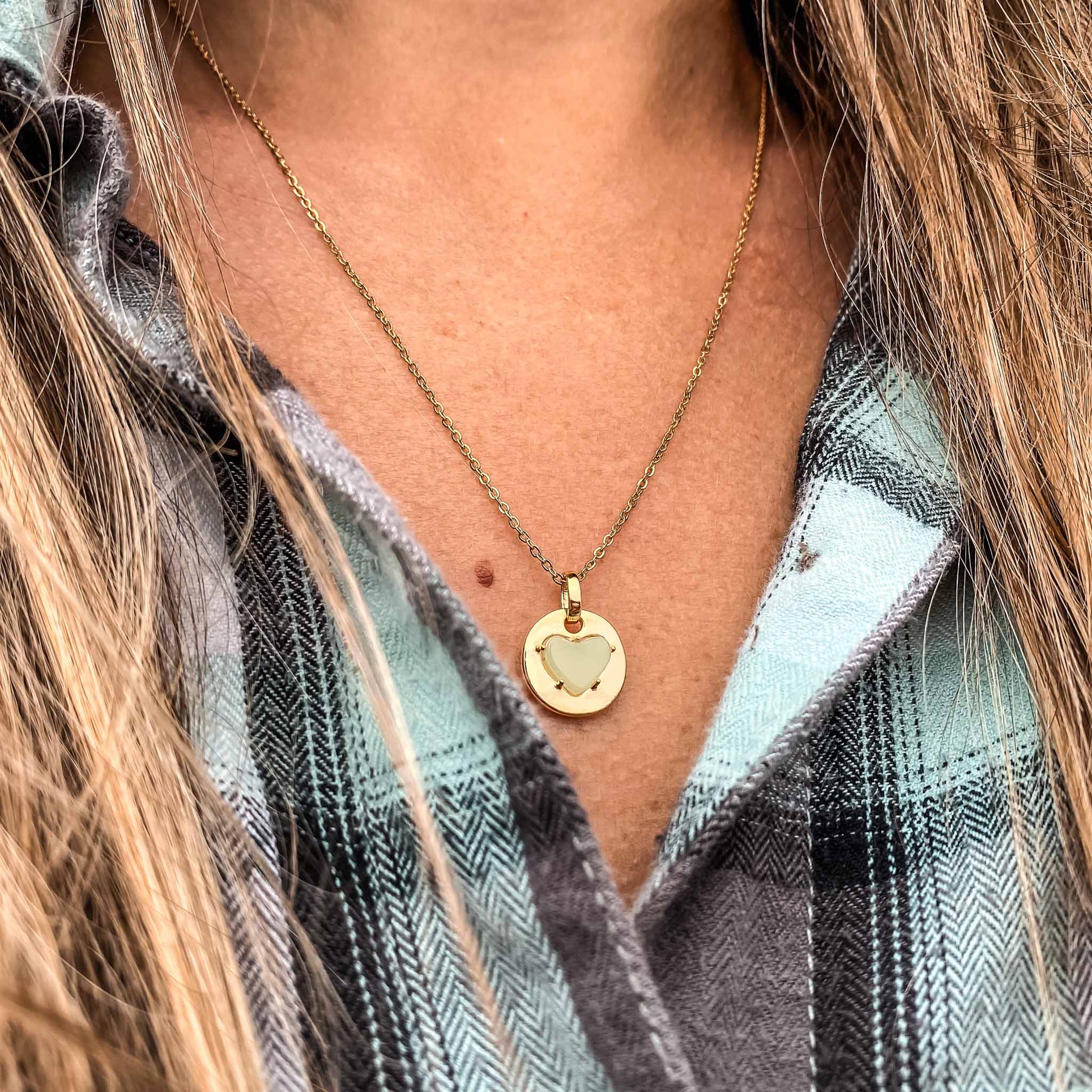 Aquamarine is March's birthstone and the gem for the 19th wedding anniversary. This unique charm necklace is the perfect gift for yourself, Mother's Day, Valentine's Day, graduation, Christmas and birthdays. A personalized gift idea for every mom, grandma, bride, bridesmaid, daughter, wife, mother-in-law & loved one.