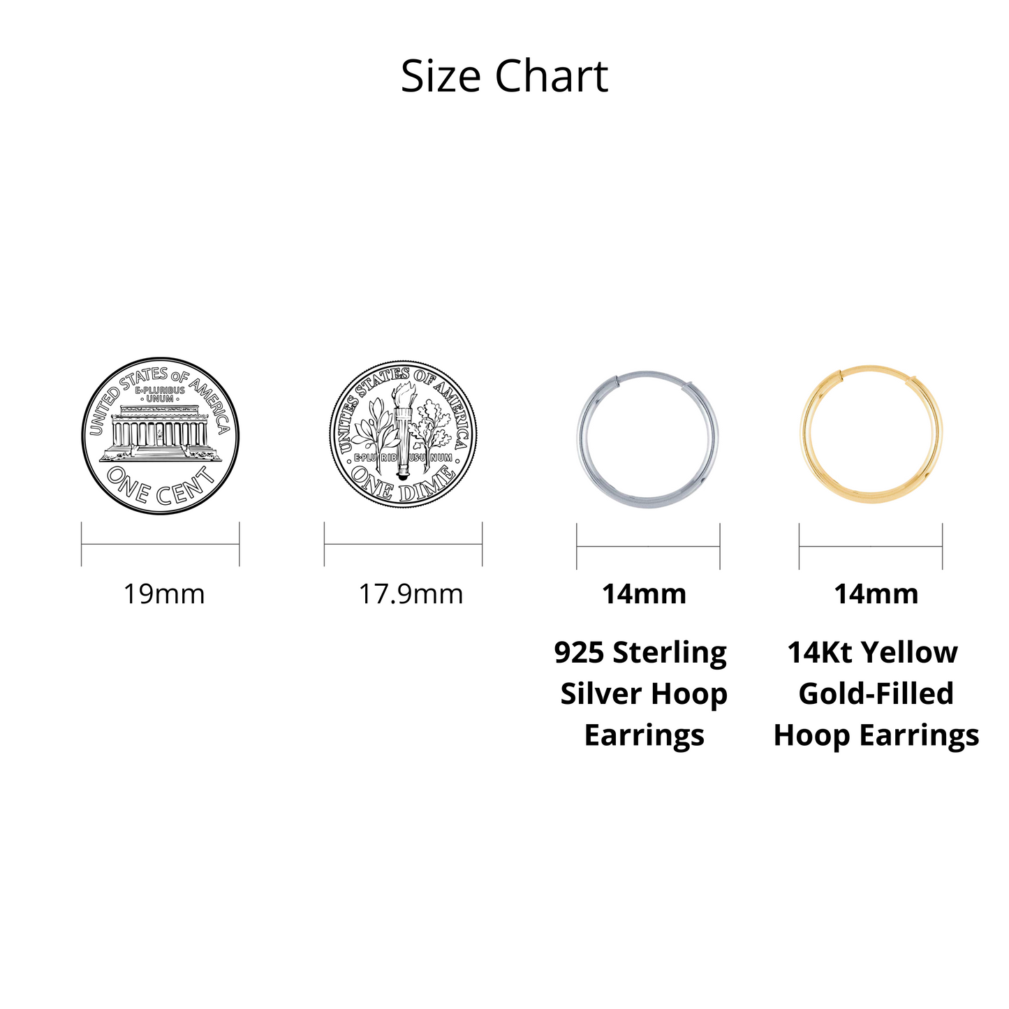 Lapis Lazuli Beads Charm Hoop Earrings in Sterling Silver