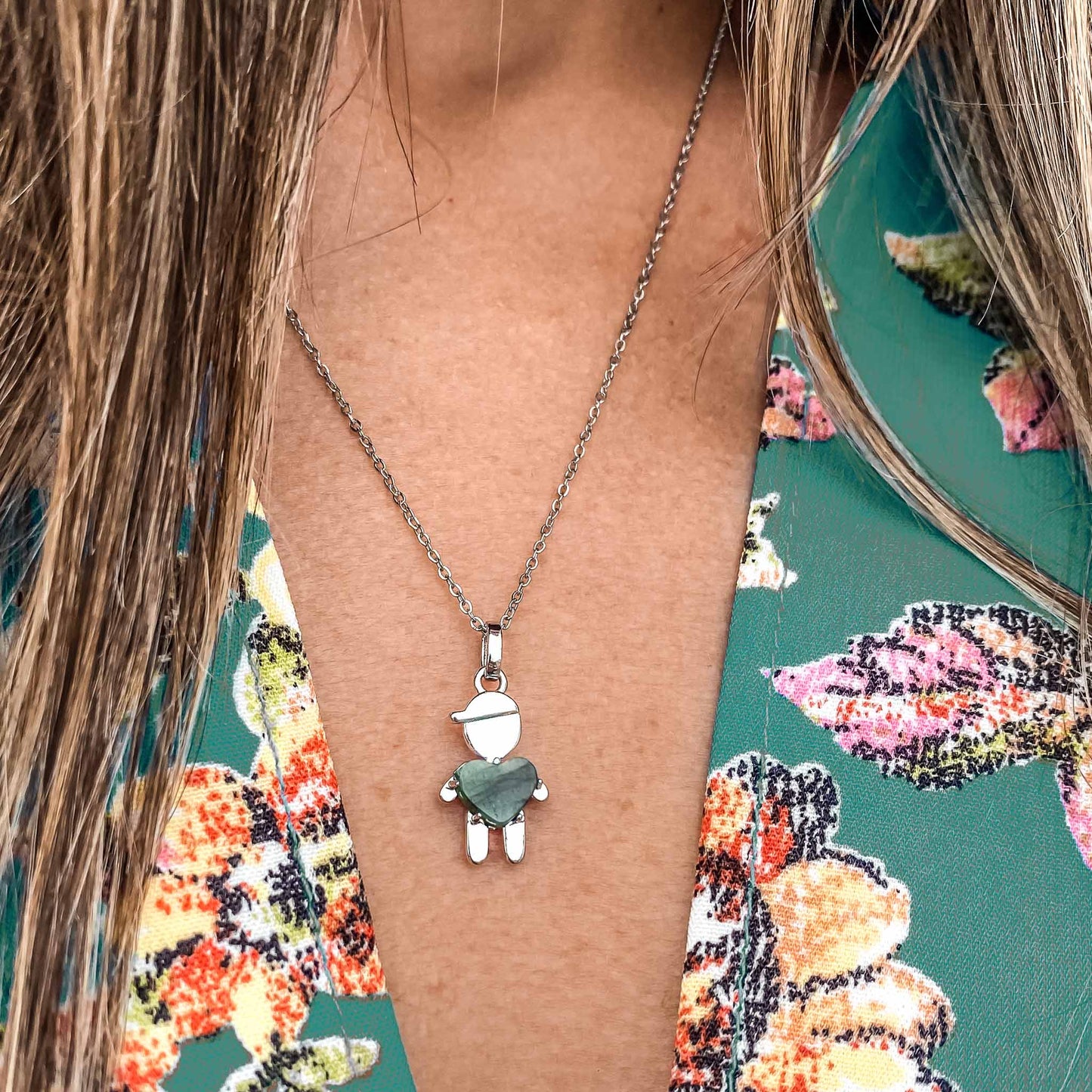 One-of-a-kind birthstone jewelry collection. This unique & meaningful birthstone charm necklace is the perfect gift for yourself, Mother's Day, Valentine's Day, baby shower, Christmas & birthdays. A personalized gift idea for every mom, mom-to-be, grandma, bride, bridesmaid, daughter, wife, mother-in-law & loved one.