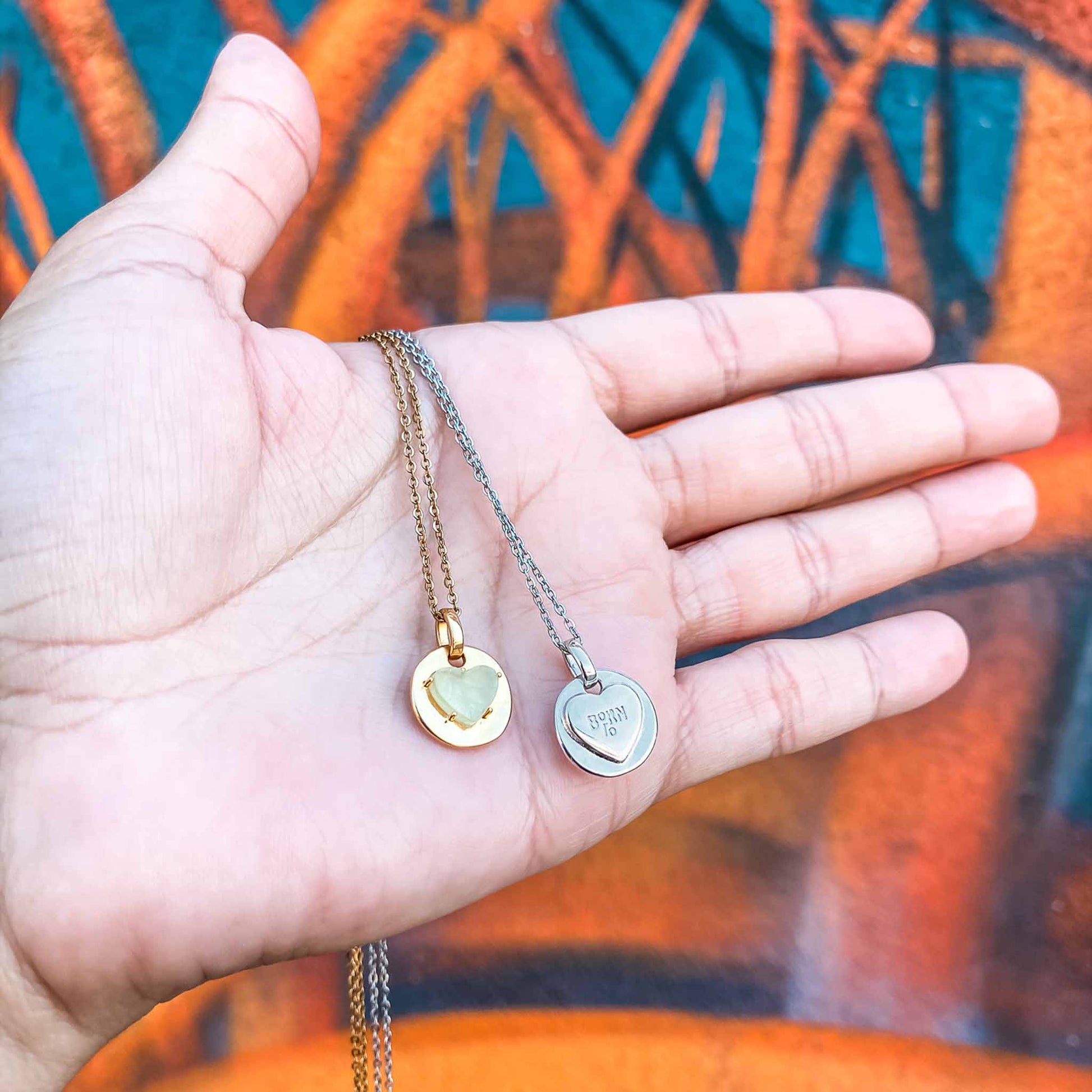 Aquamarine is March's birthstone and the gem for the 19th wedding anniversary. This unique charm necklace is the perfect gift for yourself, Mother's Day, Valentine's Day, graduation, Christmas and birthdays. A personalized gift idea for every mom, grandma, bride, bridesmaid, daughter, wife, mother-in-law & loved one.