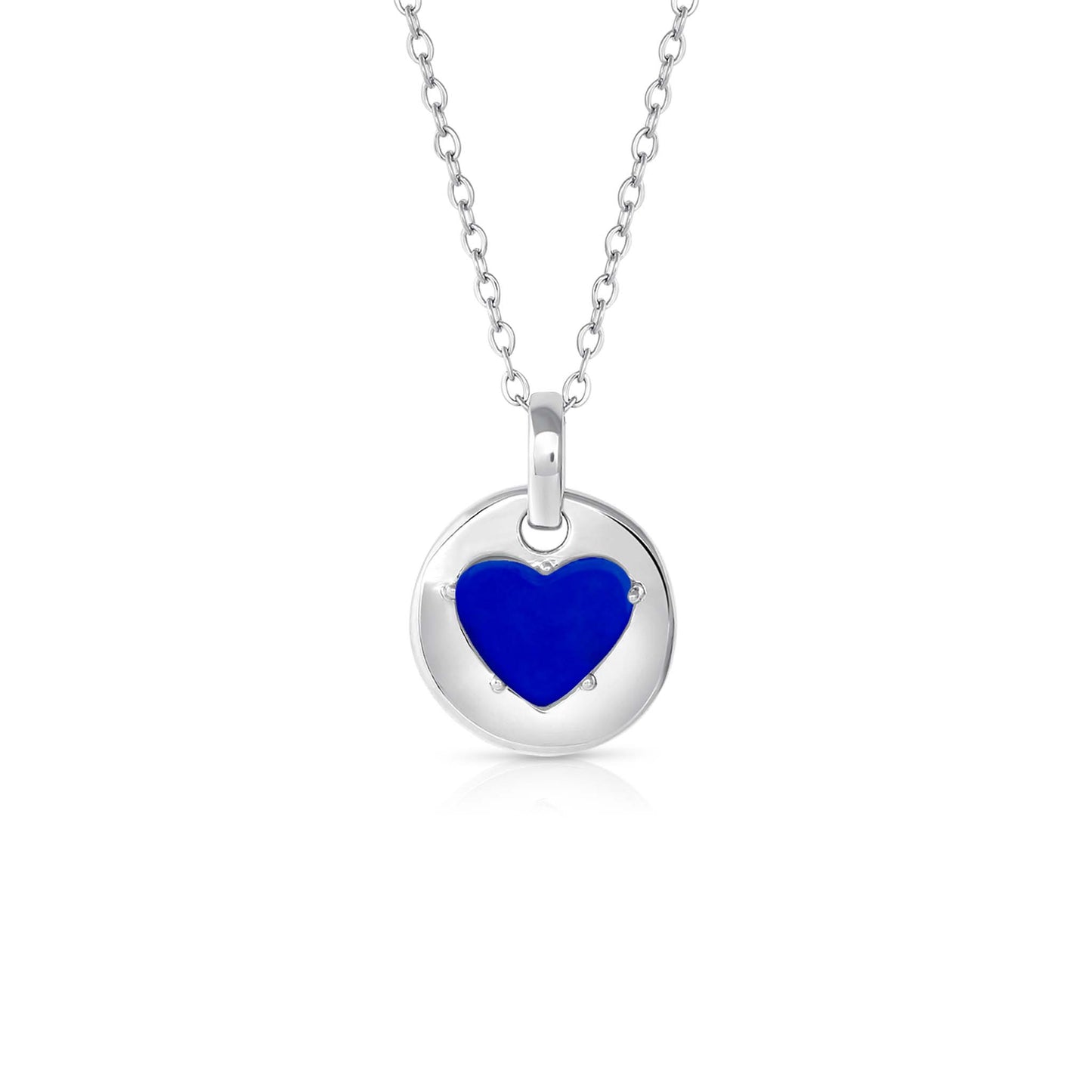 Sapphire is September's birthstone and the gem for the 5th & 45th wedding anniversaries. This charm necklace is the perfect gift for yourself, Mother's Day, Valentine's Day, graduation, Christmas and birthdays. A personalized gift for every mom, grandma, bride, bridesmaid, daughter, wife, mother-in-law & loved one.