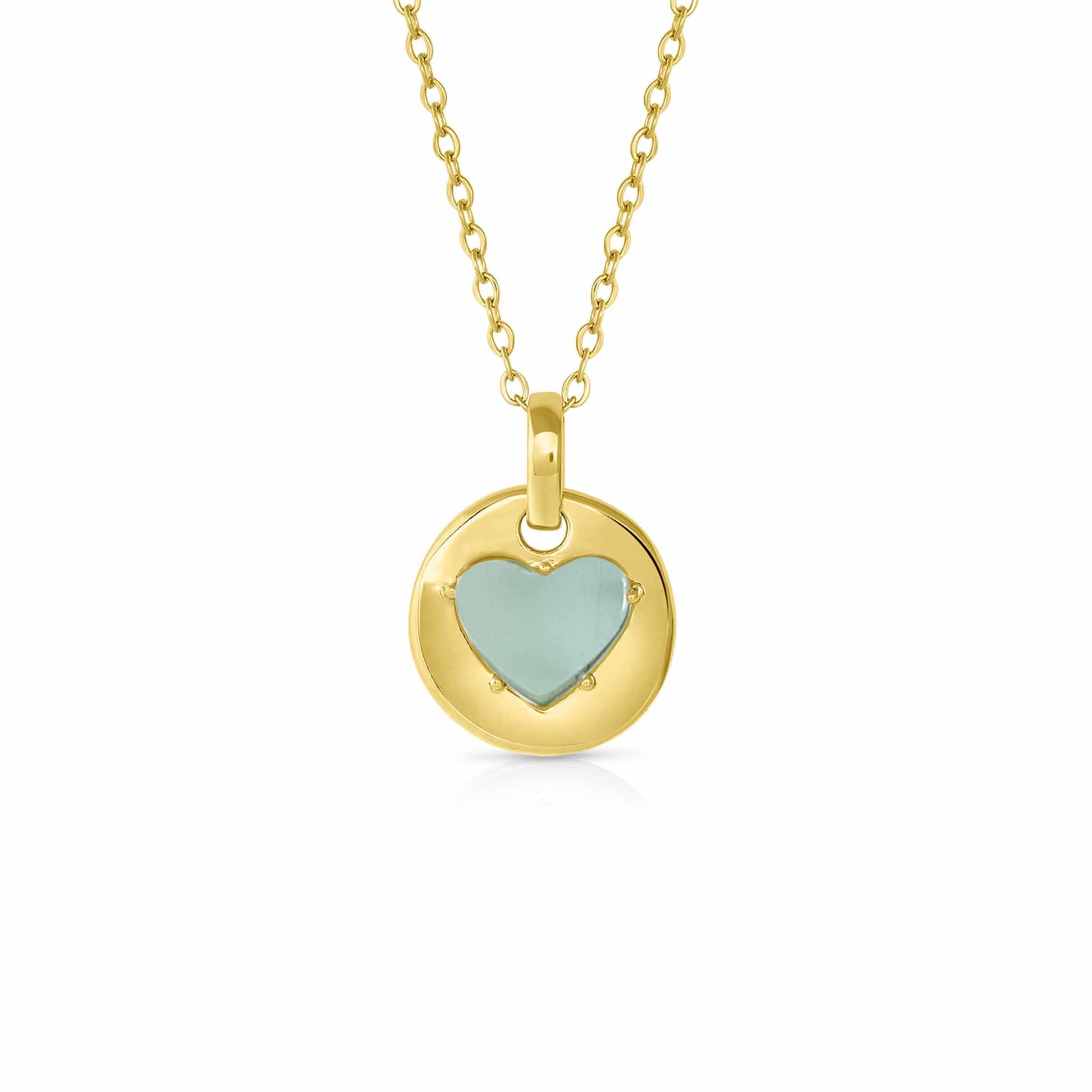 Aquamarine is March's birthstone and the gem for the 19th wedding anniversary. This unique charm necklace is the perfect gift for yourself, Mother's Day, Valentine's Day, graduation, Christmas and birthdays. A personalized gift idea for every mom, grandma, bride, bridesmaid, daughter, wife, mother-in-law & loved one.