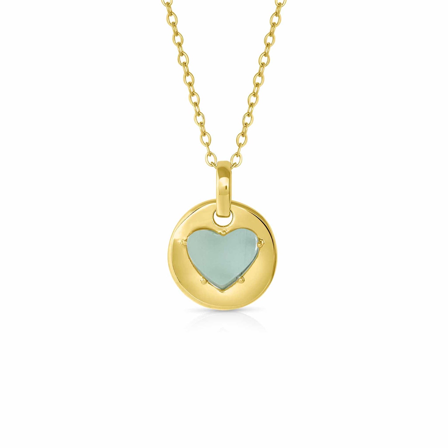Aquamarine is March's birthstone and the gem for the 19th wedding anniversary. This unique charm necklace is the perfect gift for yourself, Mother's Day, Valentine's Day, graduation, Christmas and birthdays. A personalized gift idea for every mom, grandma, bride, bridesmaid, daughter, wife, mother-in-law & loved one.