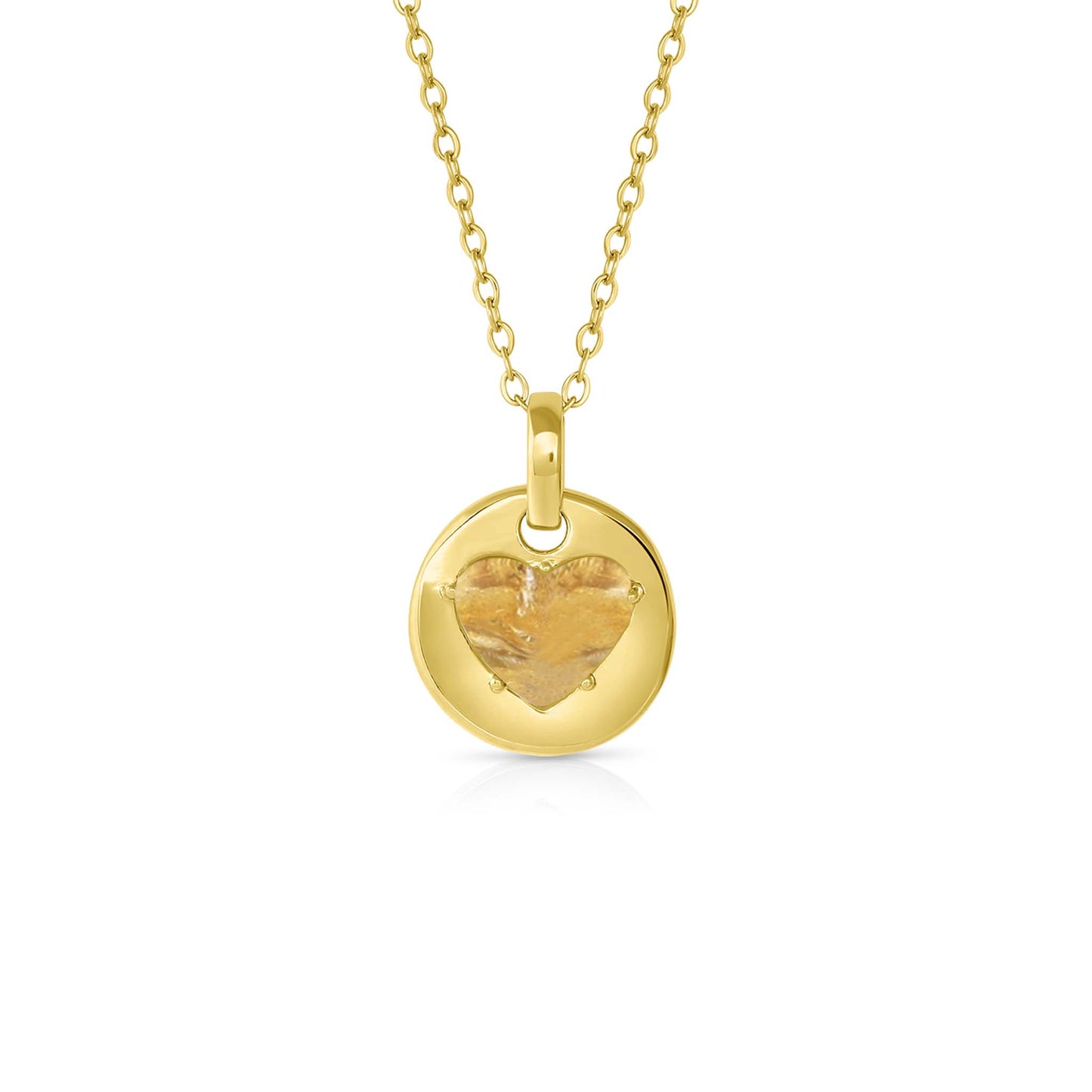 Citrine is November's birthstone and the gem for the 13th wedding anniversary. This unique charm necklace is the perfect gift for yourself, Mother's Day, Valentine's Day, graduation, Christmas and birthdays. A personalized gift idea for every mom, grandma, bride, bridesmaid, daughter, wife, mother-in-law & loved one.