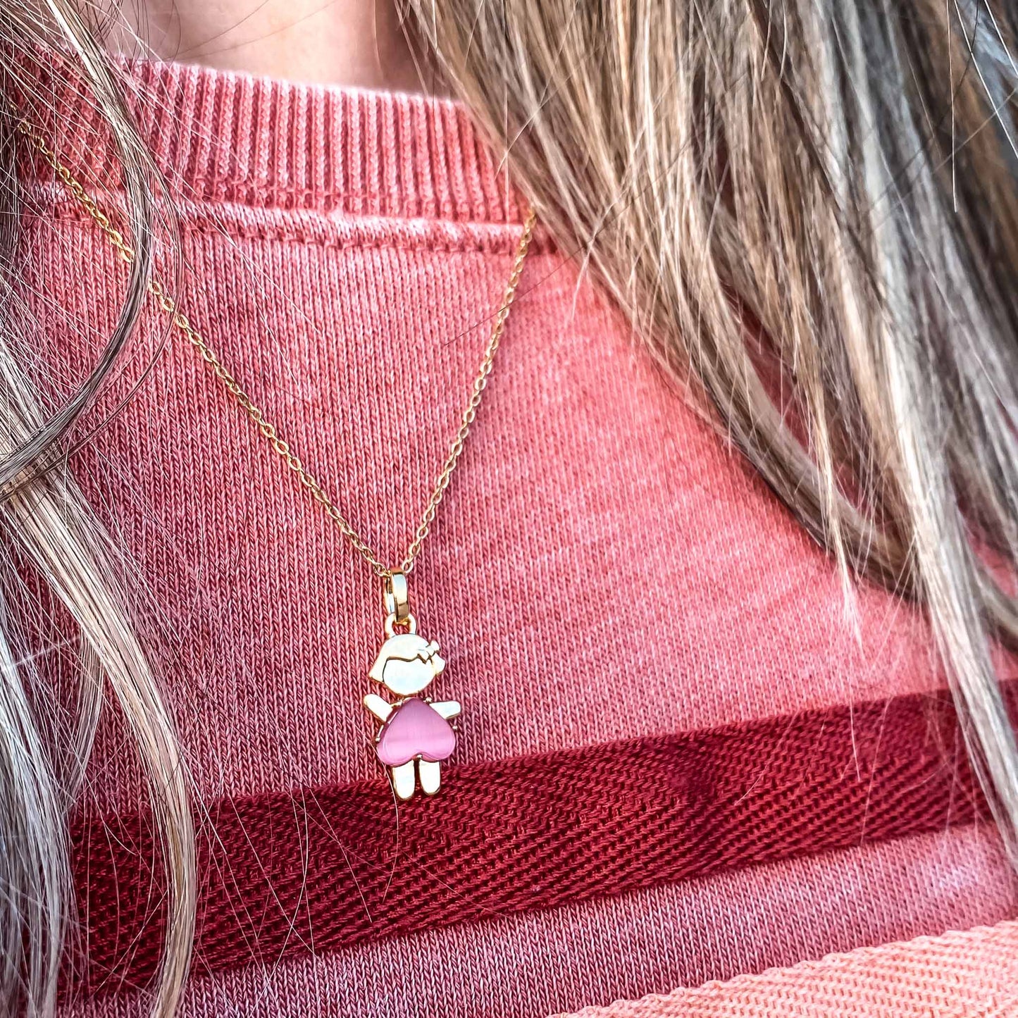 One-of-a-kind birthstone jewelry collection. This unique & meaningful birthstone charm necklace is the perfect gift for yourself, Mother's Day, Valentine's Day, baby shower, Christmas & birthdays. A personalized gift idea for every mom, mom-to-be, grandma, bride, bridesmaid, daughter, wife, mother-in-law & loved one.