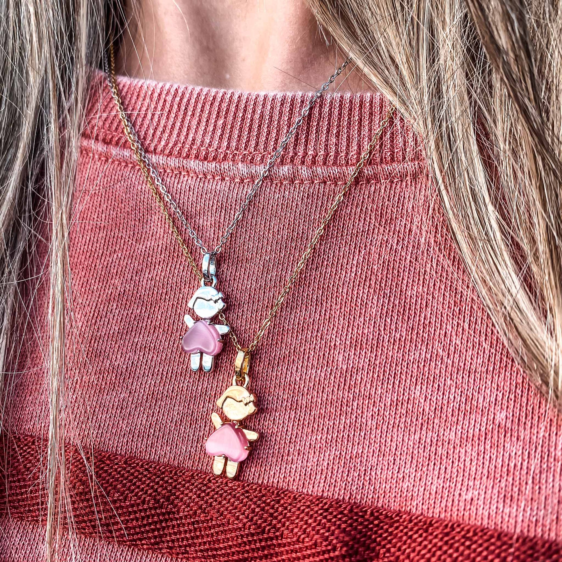 One-of-a-kind birthstone jewelry collection. This unique & meaningful birthstone charm necklace is the perfect gift for yourself, Mother's Day, Valentine's Day, baby shower, Christmas & birthdays. A personalized gift idea for every mom, mom-to-be, grandma, bride, bridesmaid, daughter, wife, mother-in-law & loved one.