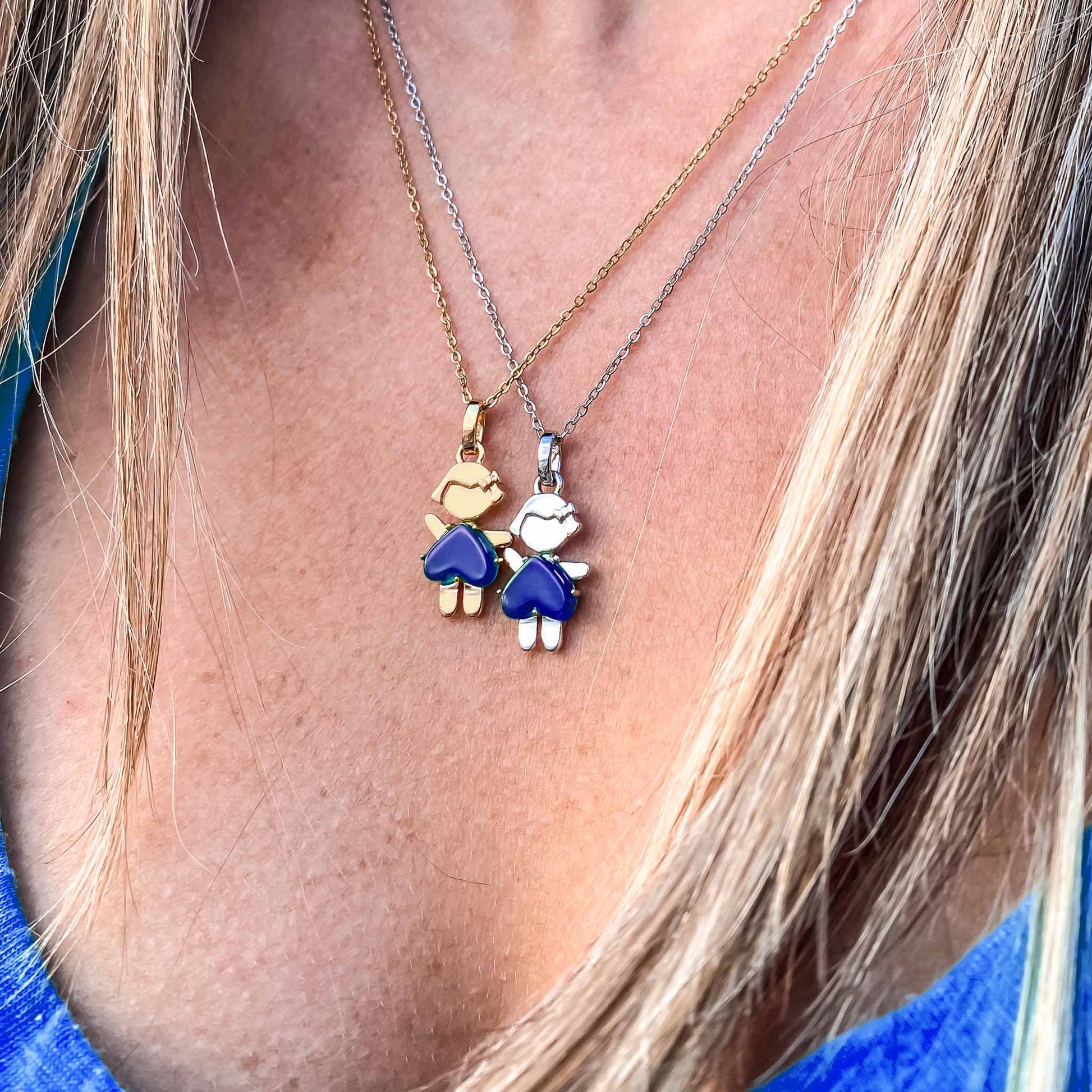 One-of-a-kind birthstone jewelry collection. This unique & meaningful birthstone charm necklace is the perfect gift for yourself, Mother's Day, Valentine's Day, baby shower, Christmas & birthdays. A personalized gift idea for every mom, mom-to-be, grandma, bride, bridesmaid, daughter, wife, mother-in-law & loved one.