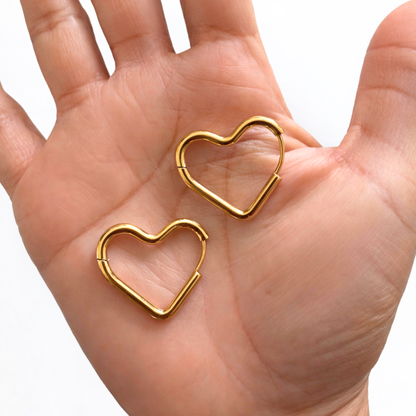 Heart Huggies - Gold