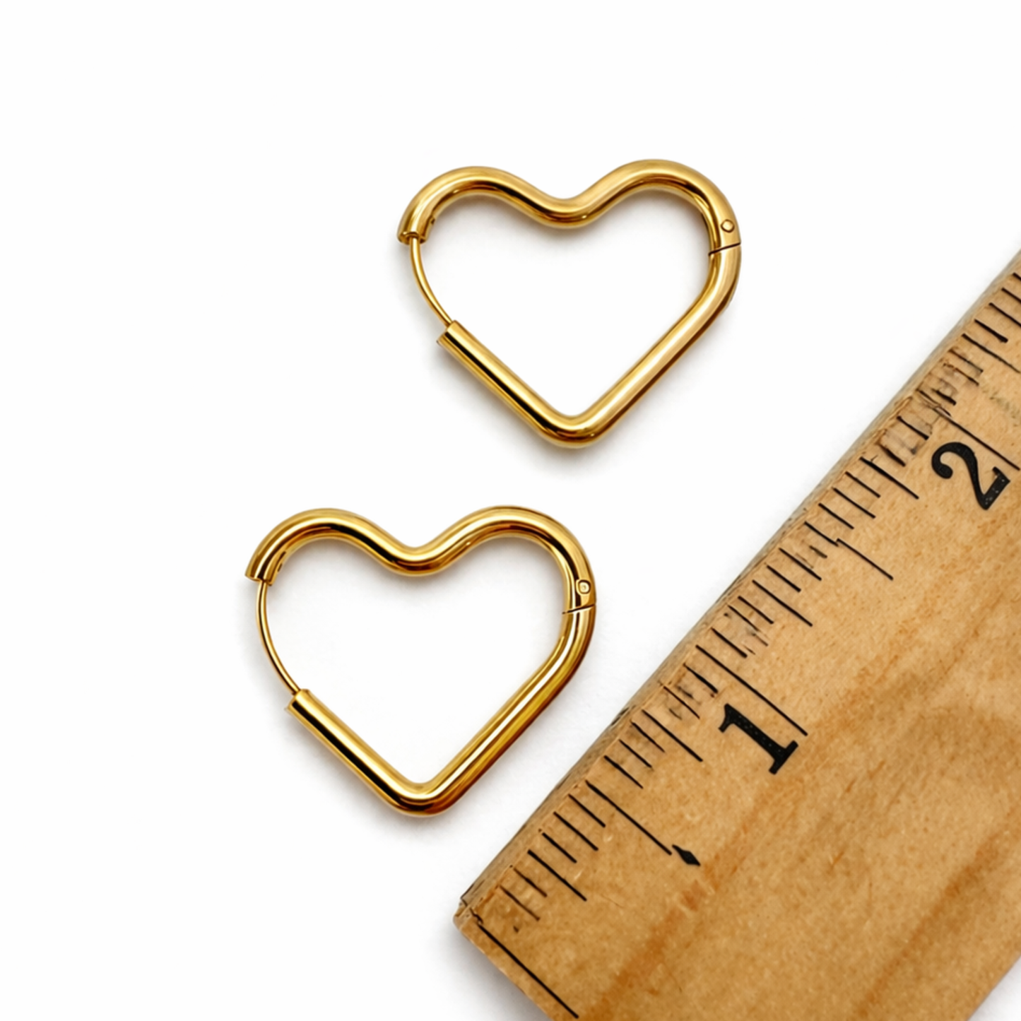 Heart Huggies - Gold