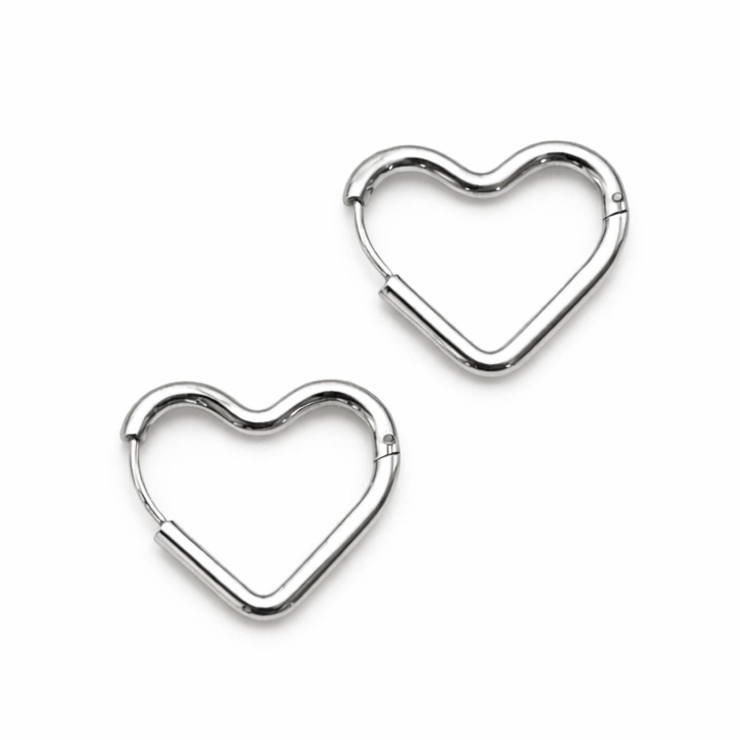 Heart Huggies - White