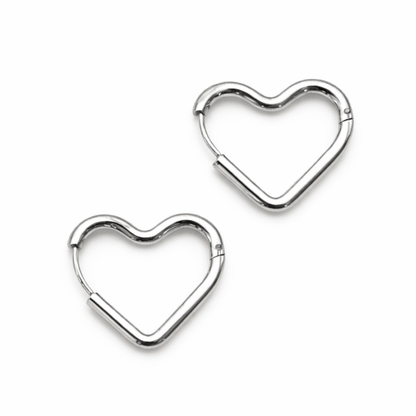 Heart Huggies - White