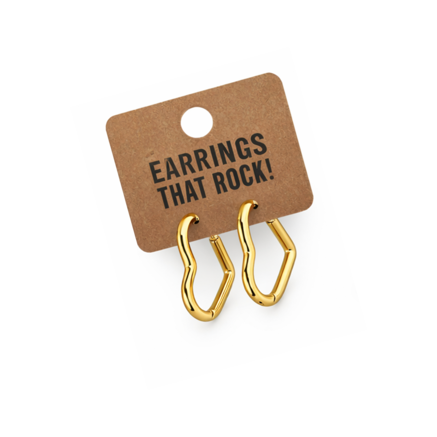 Heart Huggies - Gold