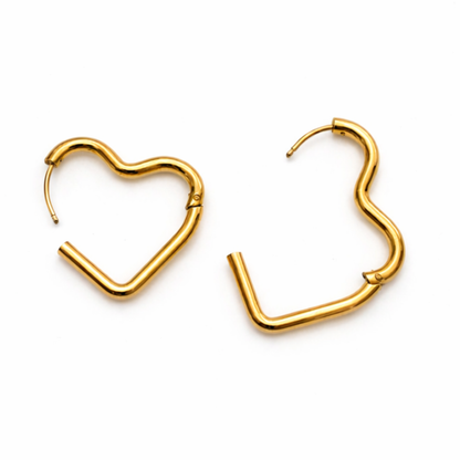 Heart Huggies - Gold