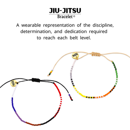 Jiu-Jitsu Adult Belt Rank Bracelet