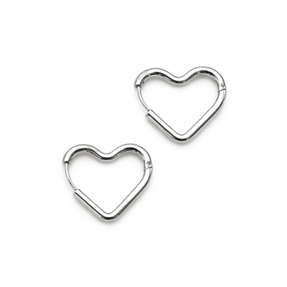 Heart Huggies - White