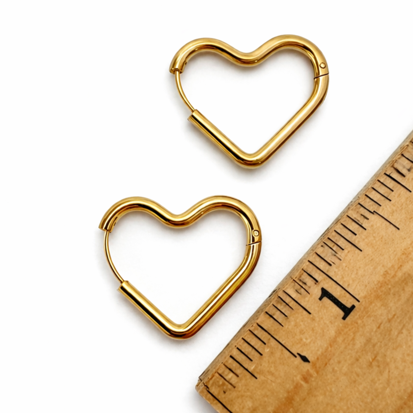 Heart Huggies - Gold