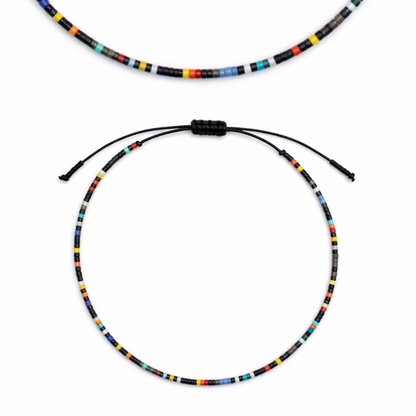 Sausalito Adjustable Beaded Anklet