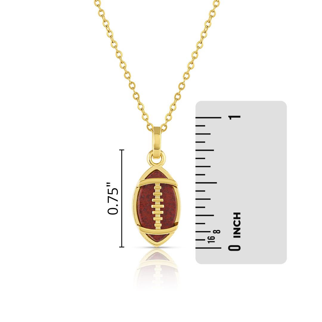 American Football Necklace