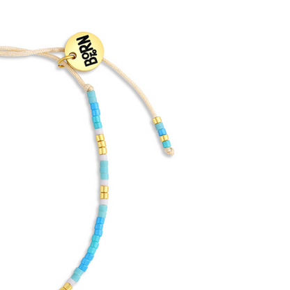 Saltwater Adjustable Beaded Anklet