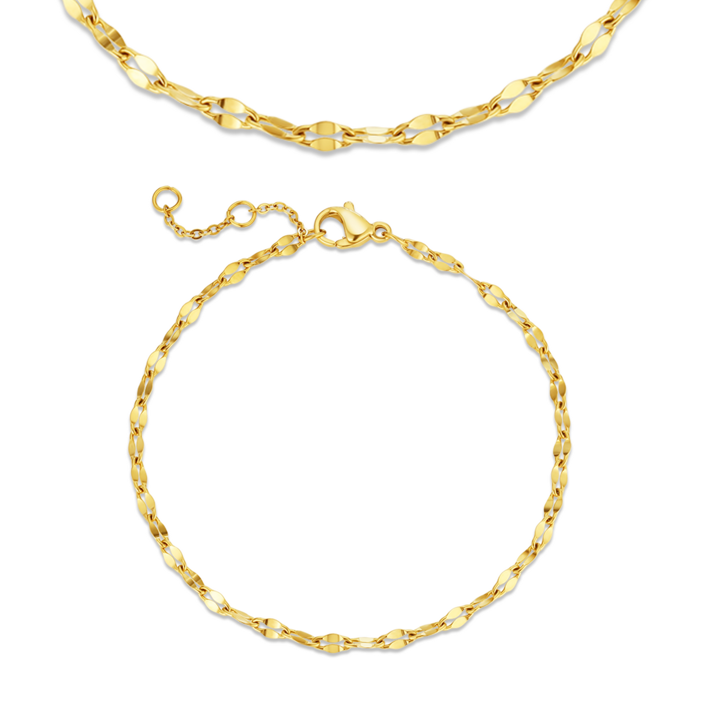 Baccio Anklet - Yellow