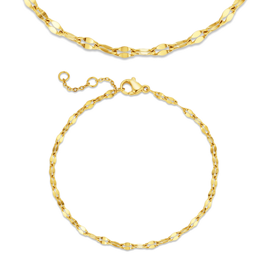Baccio Anklet - Yellow