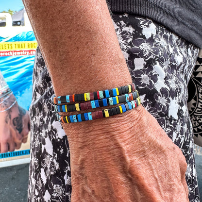Blacks Beach - stackable stretch bracelet
