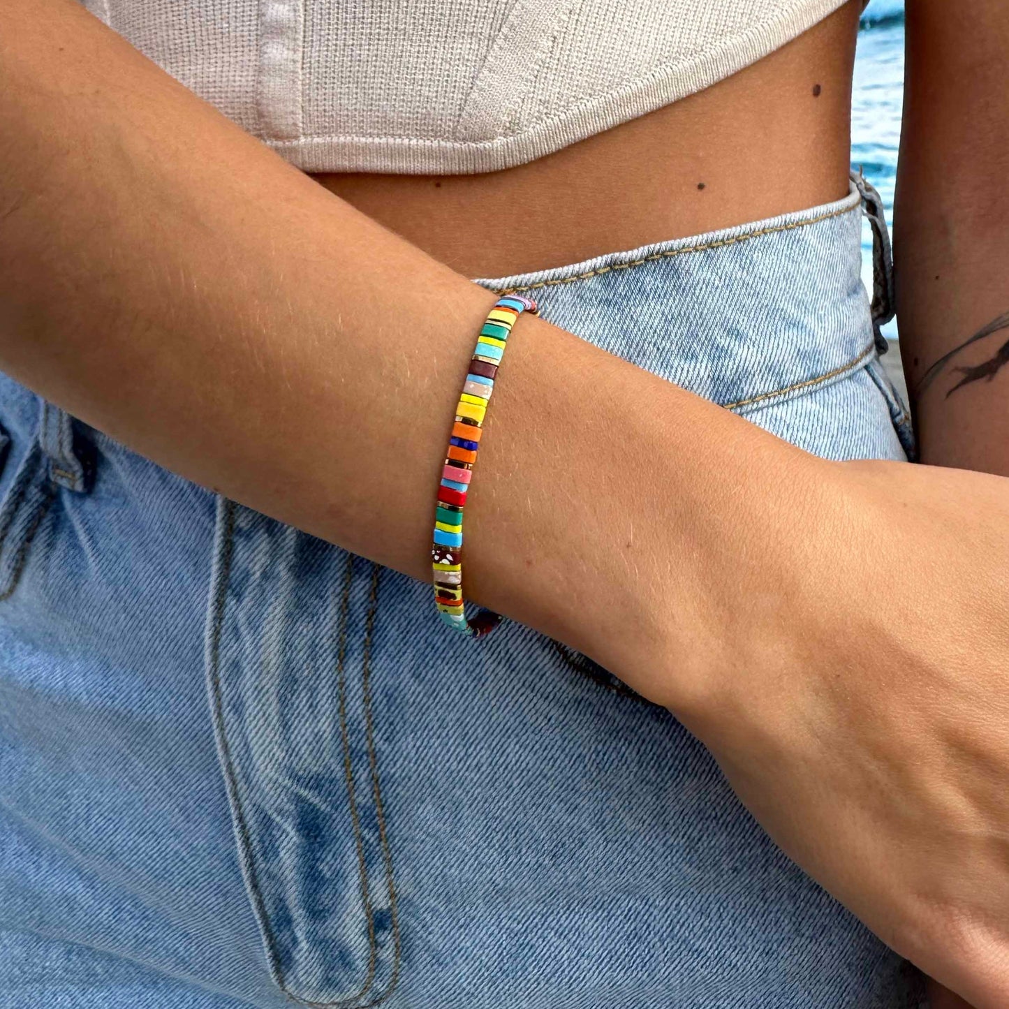Malibu - stackable stretch bracelet