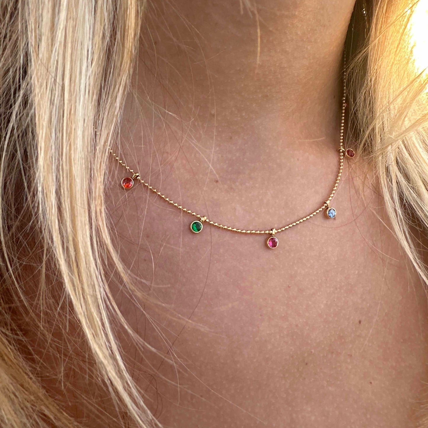 Crystal Sprinkles Necklace