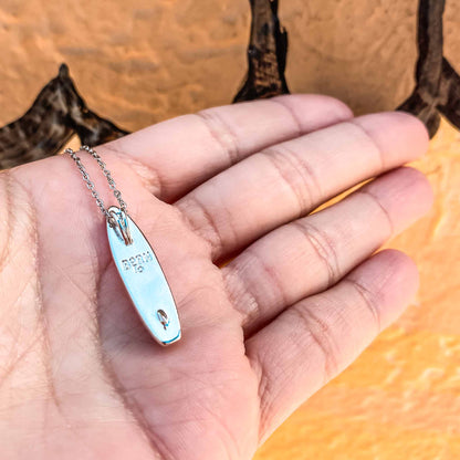 Looking for places to buy or rent a paddle board? This stand up paddle board pendant will be the best and highest performance SUP you'll ever find. Take your paddle board with you, even when you're not surfing, racing or touring. Shop January's birthstone SUP jewelry online or at a surf shop near you.